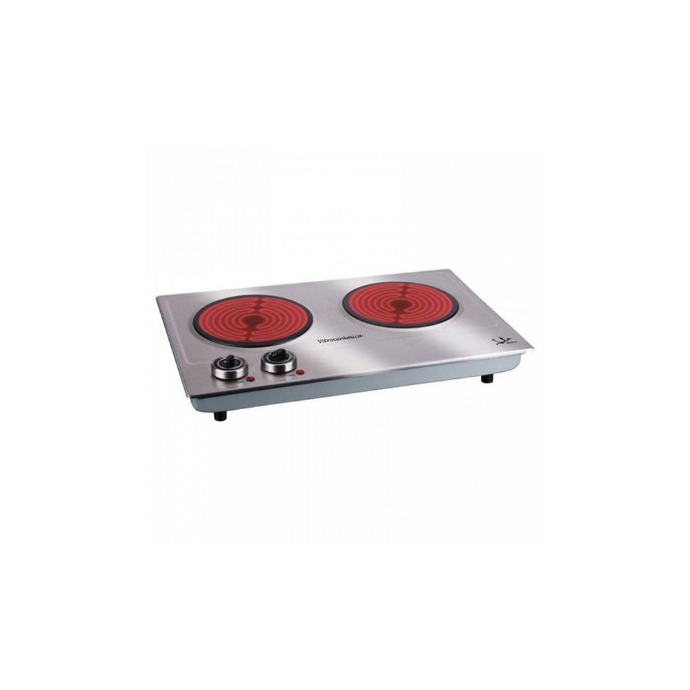 Jata - Vitrocéramique portative JATA V532 2400W Acier inoxydable - Table de cuisson