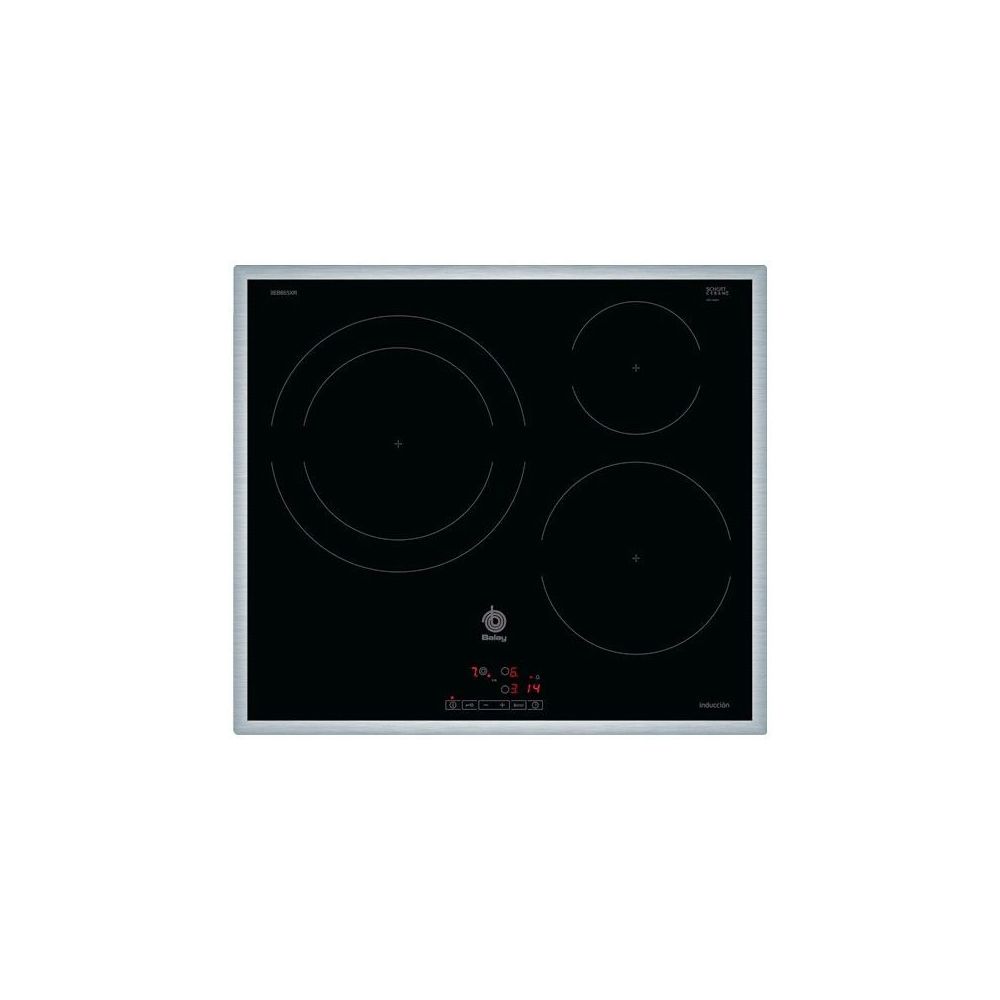 Balay - Plaque à Induction Balay 3EB865XR 60 cm Noir (3 zones de cuisson) - Table de cuisson
