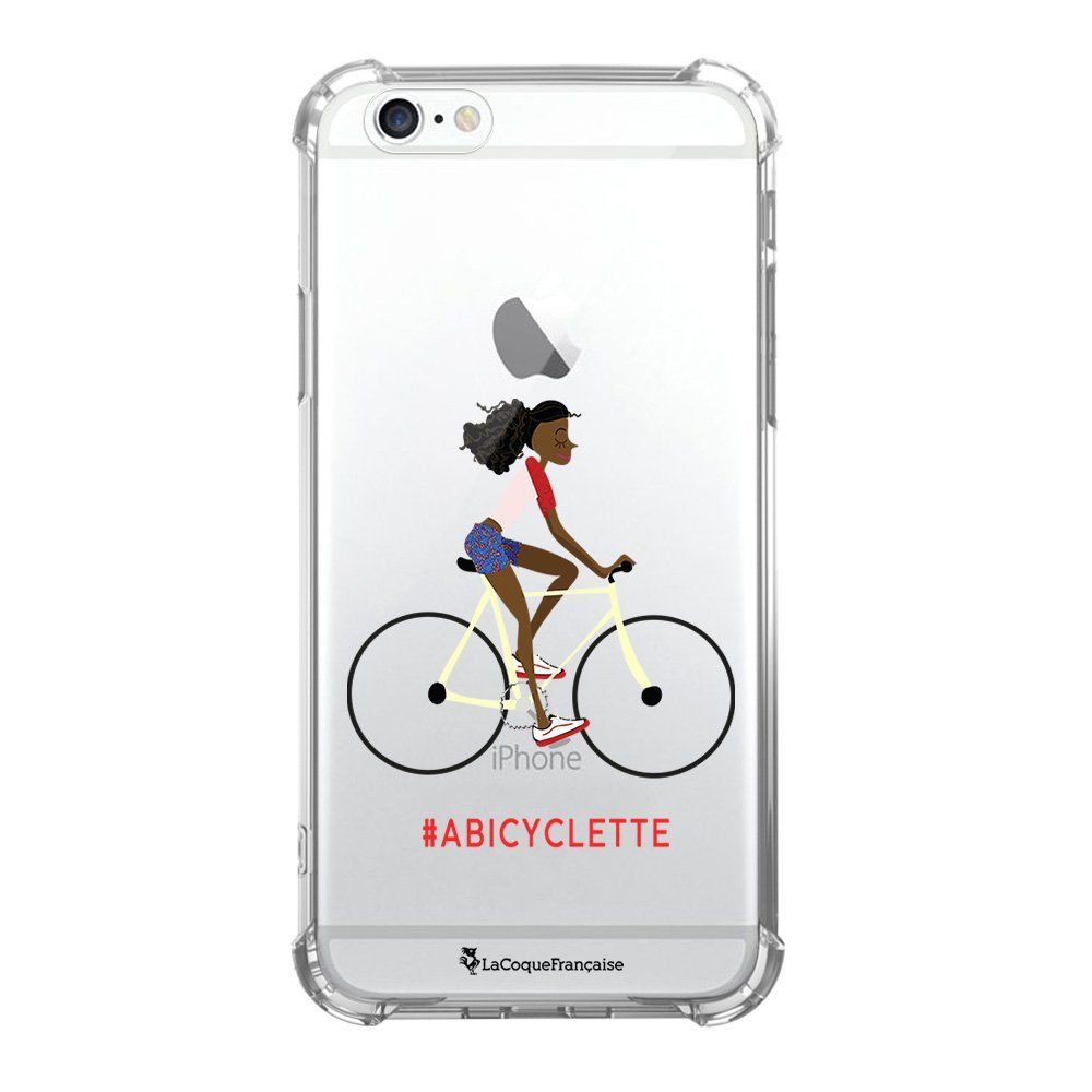La Coque Francaise - Coque iPhone 6/6S anti-choc souple avec angles renforcés transparente A Bicyclette La Coque Francaise - Coque, étui smartphone