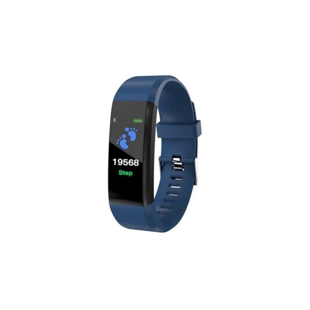 Wewoo - Montre connectée ID115 0,96 pouces OLED écran Smart Watch Bracelet Podomètre Sport Fitness Tracker Bleu - Montre connectée