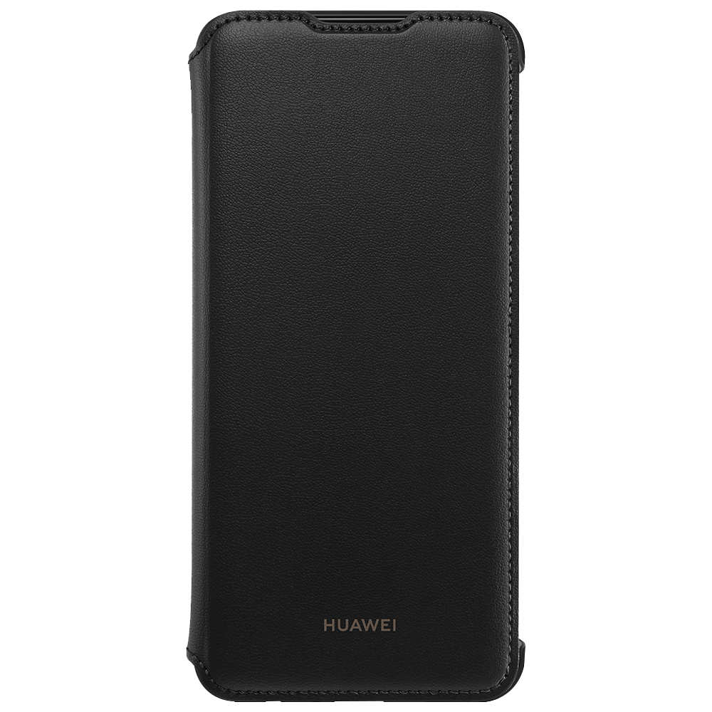 Huawei - Etui Folio pour P Smart 2019 - Noir - Coque, étui smartphone