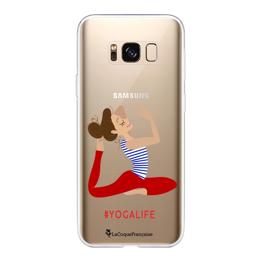La Coque Francaise - Coque Samsung Galaxy S8 360 intégrale transparente Yoga Life Ecriture Tendance Design La Coque Francaise. - Coque, étui smartphone