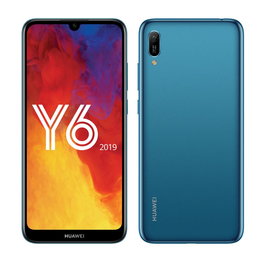 Huawei - Smartphone Y6 2019 Huawei Bleu - Smartphone Android