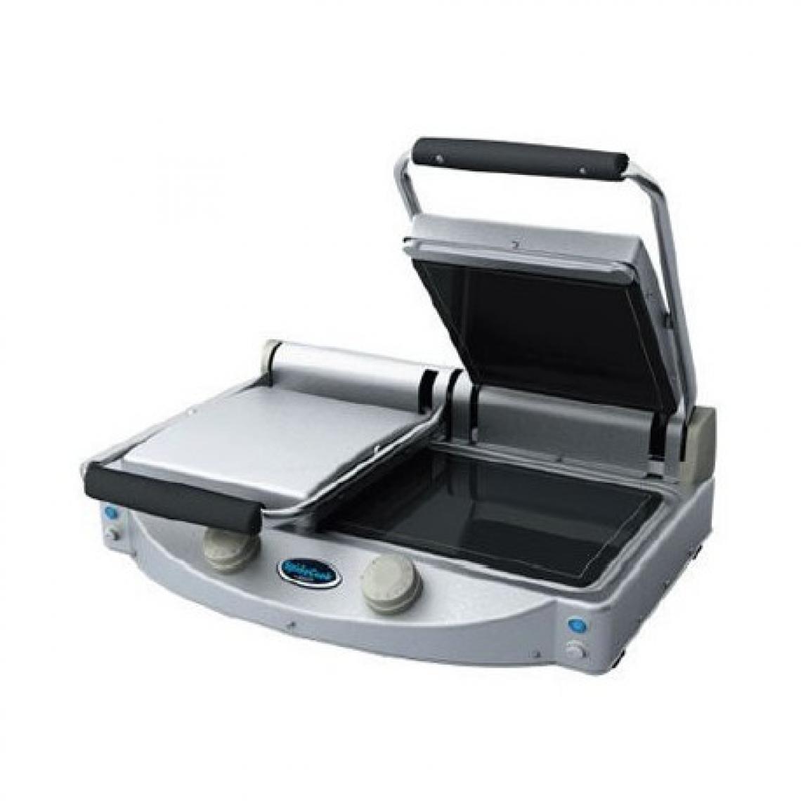 Unox - Machine à panini vitro double - noire lisse - Unox - - Pierrade, grill