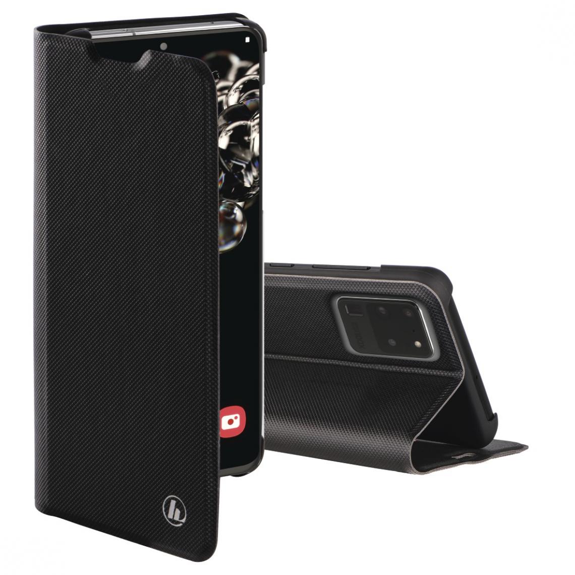 Hama - Étui portefeuille "slim pro" pour samsung galaxy s20 ultra 5g, noir - Coque, étui smartphone