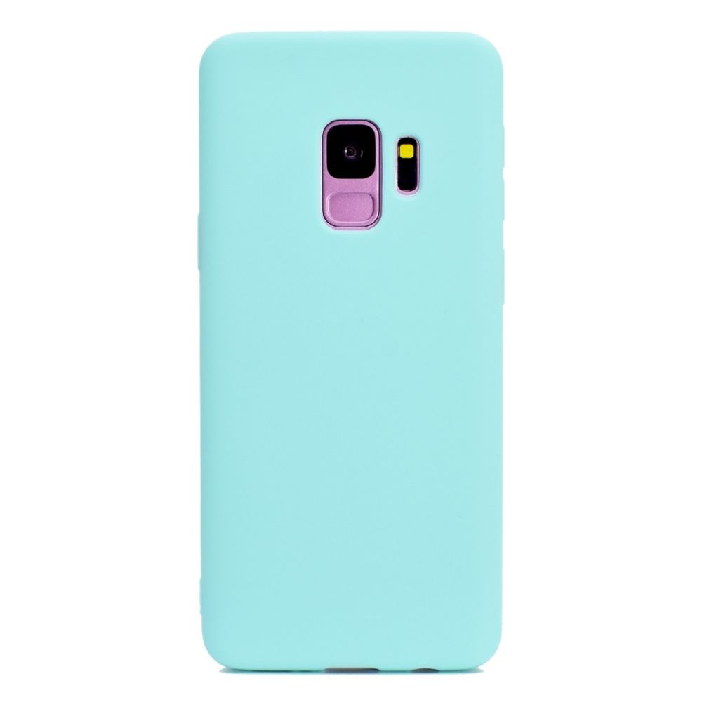 Wewoo - Coque Fine Pour Galaxy S9 + Etui en TPU Candy Color Vert - Coque, étui smartphone