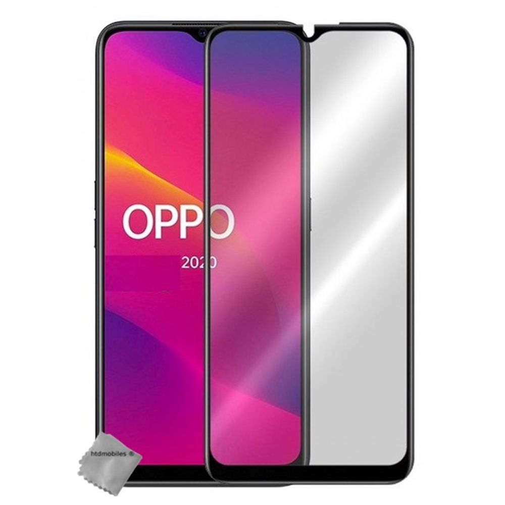 Htdmobiles - Film de protection verre trempe incurve integral pour Oppo A9 (2020) - NOIR - Protection écran smartphone