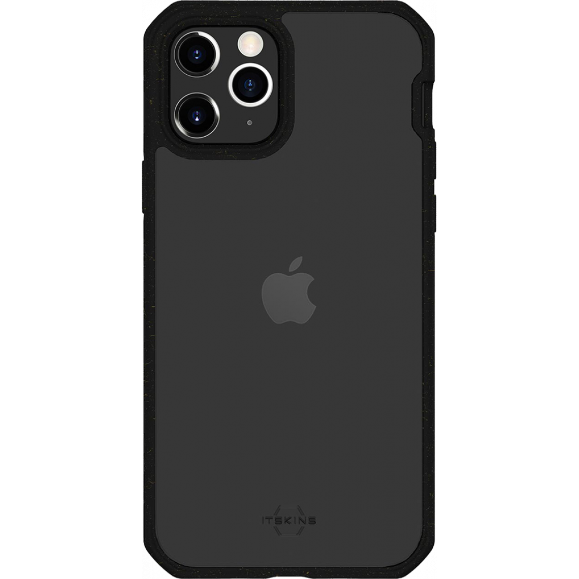 Itskins - Coque Renforcée Feronia Bio Pure Noire et Transparente pour iPhone 12 / 12 Pro Itskins - Coque, étui smartphone