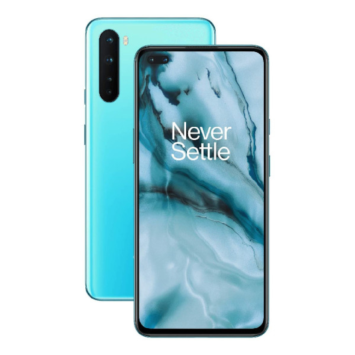 Oneplus - OnePlus Nord 5G 12Go/256Go Bleu (Blue Marble) Dual SIM - Smartphone Android