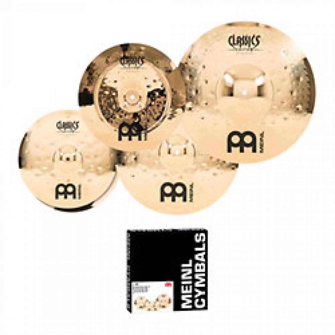 Meinl - MeinlCCEM480-16CH Classics Custom Extreme Metal 14 / 16 / 18 / 20 - Cymbales, gongs