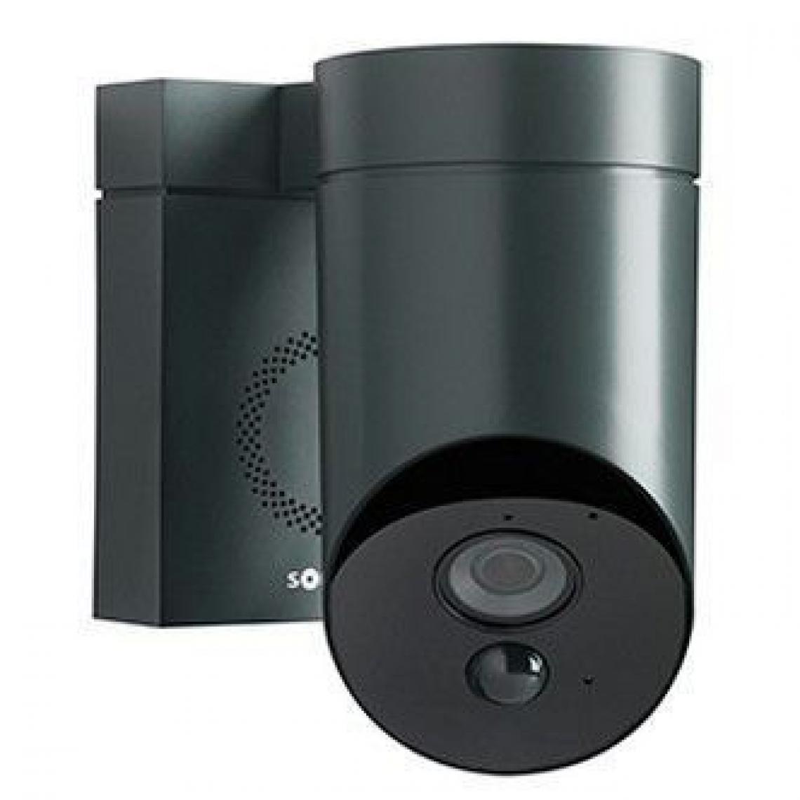 Somfy - Caméra de surveillance extérieure grise - Somfy - Caméra de surveillance connectée