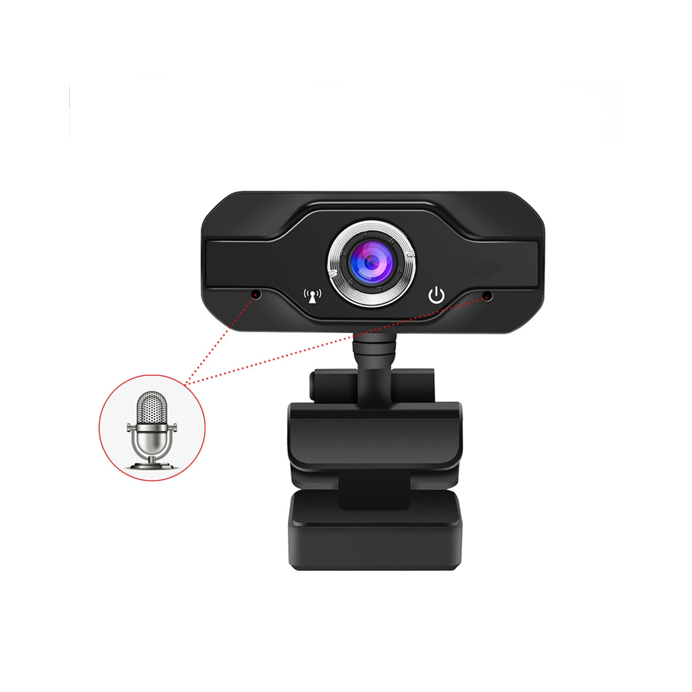 Deoditoo - Caméra pour Vidéo Streaming USB 2.0 Mégapixels avec Capteur d'Image Full HD 1920x1080p - Caméra de surveillance connectée