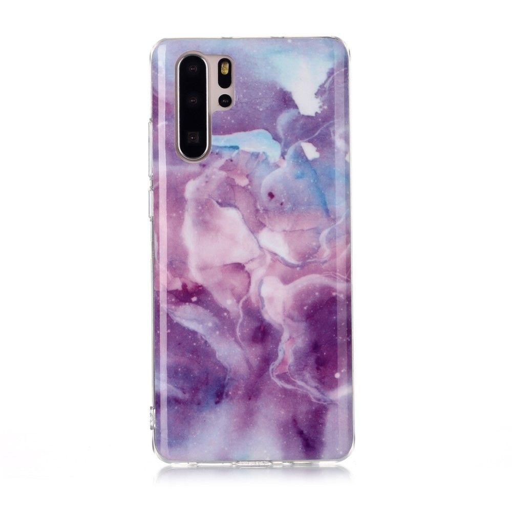 marque generique - Coque en TPU motif marbre IMD style D pour votre Huawei P30 Pro - Coque, étui smartphone