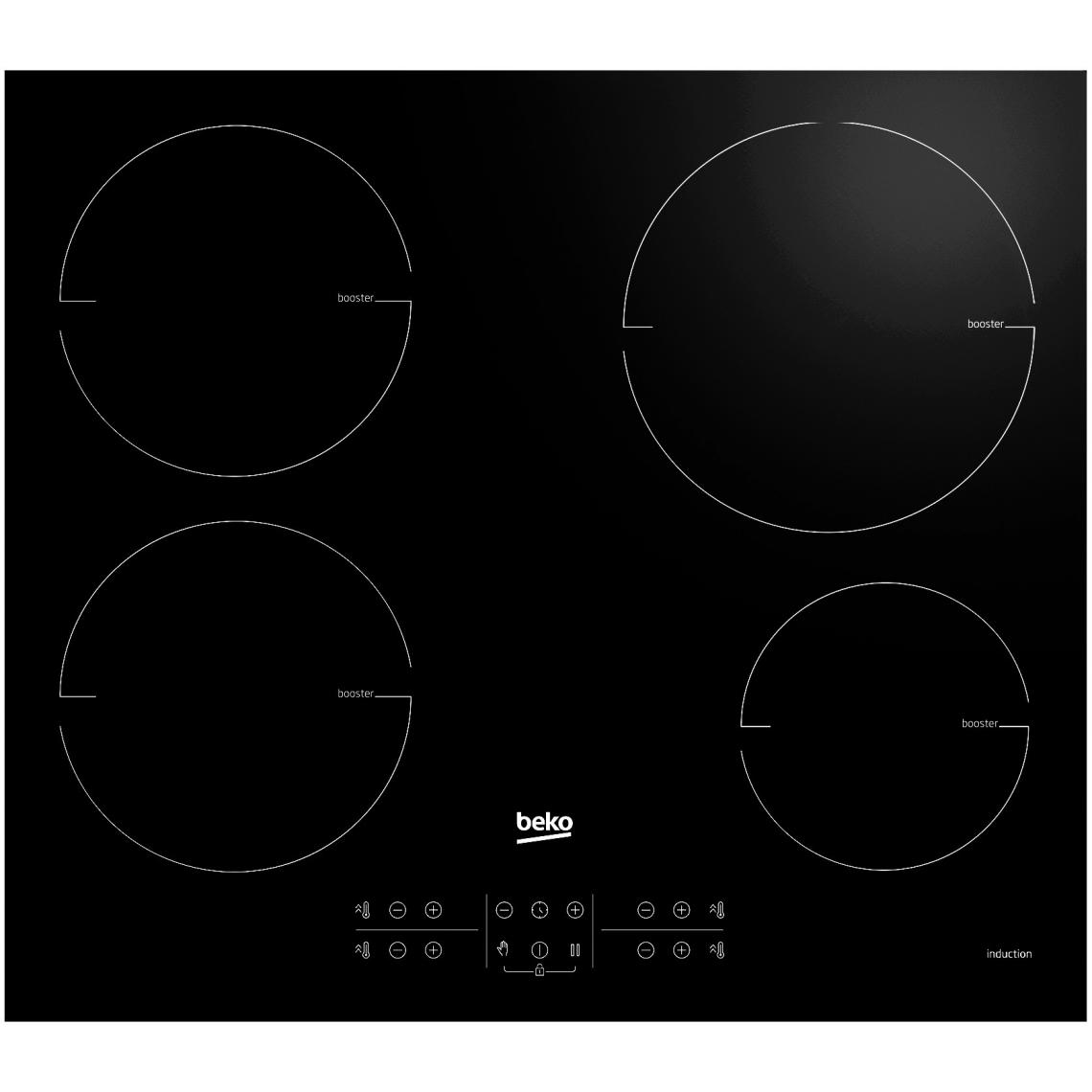 Beko - Plaque induction HII 64200 MT - Table de cuisson