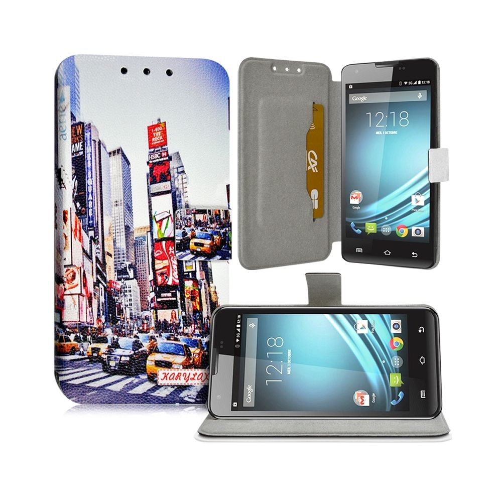 Karylax - Etui Universel XL Motif KJ26b pour Huawei P Smart - Autres accessoires smartphone