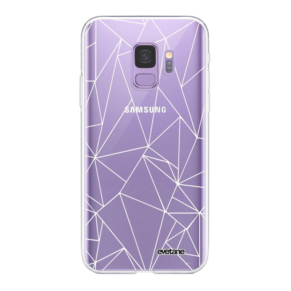 Evetane - Coque Samsung Galaxy S9 360 intégrale transparente Outline Ecriture Tendance Design Evetane. - Coque, étui smartphone