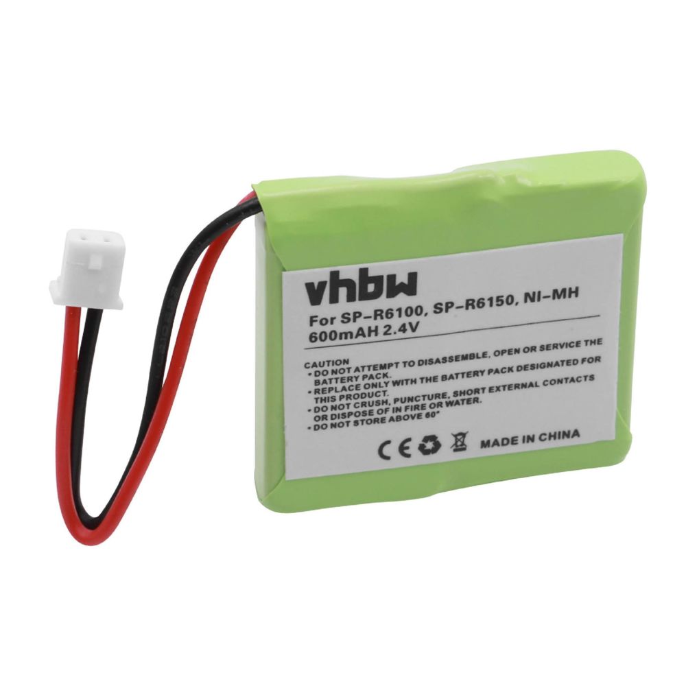 Vhbw - vhbw Batterie NiMH 600mAh (2.4V) pour téléphone mobile Smartphone Samsung SP-R6100, SP-R6150, SPR-6100, SPR-6150 comme 82H, BC102168. - Batterie téléphone