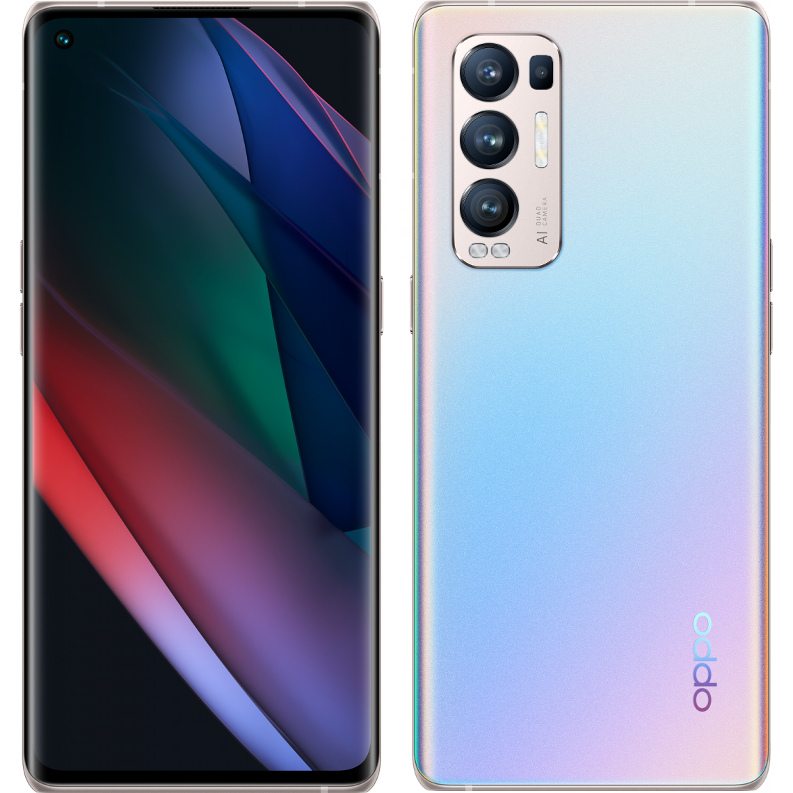 Oppo - Find X3 Neo 5G - 256 Go - Silver - Smartphone Android