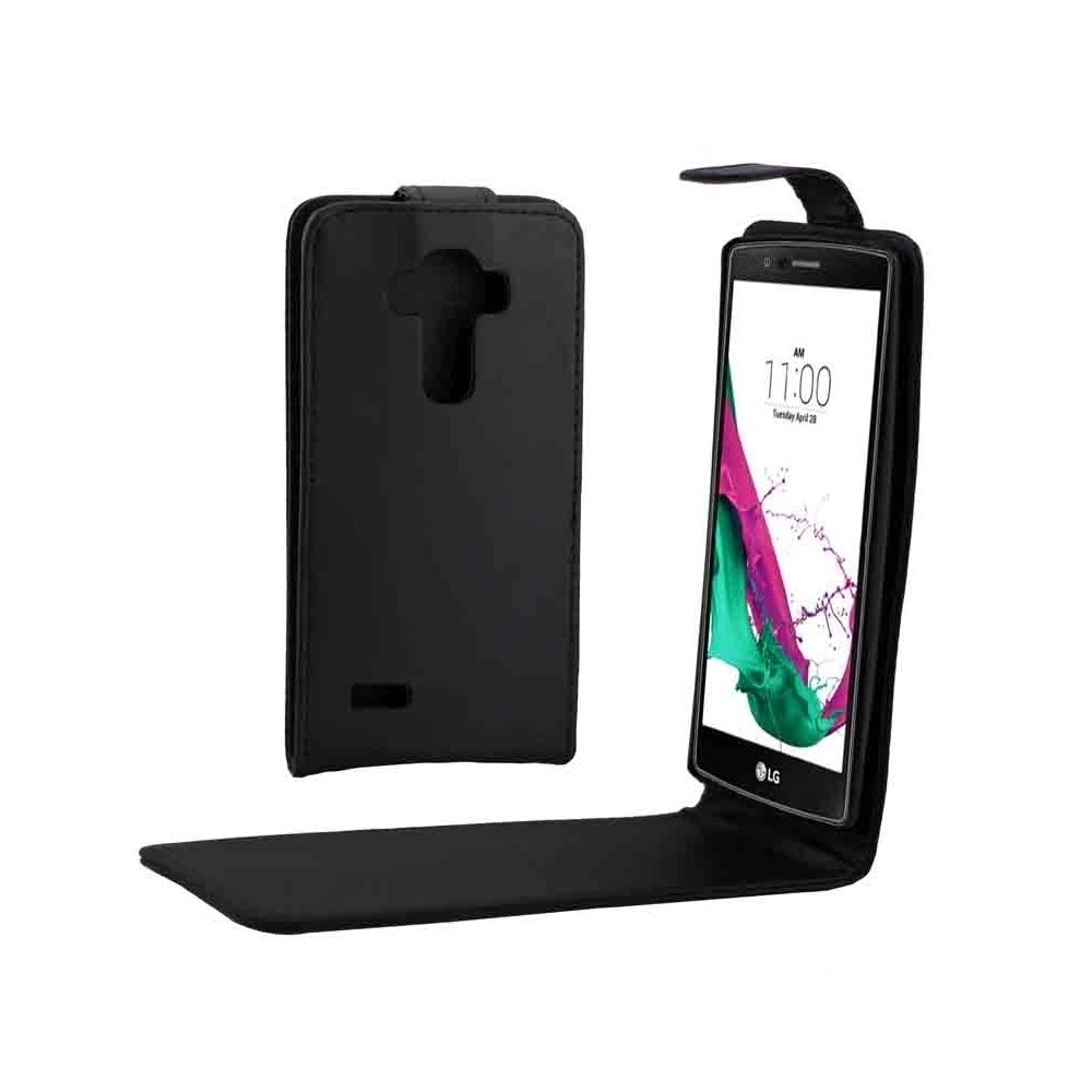 Wewoo - Housse Étui pour LG G4 / H815 en cuir de bouton magnétique de bascule verticale - Coque, étui smartphone