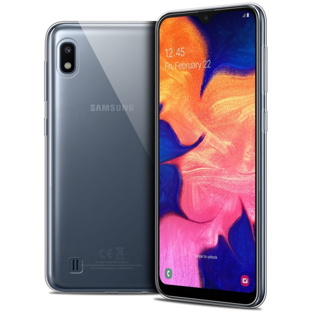 Caseink - Coque Pour Samsung Galaxy A10 (6.2 ) [Crystal Ultra Clear HD - Semi Rigide Souple TPU Gel Transparent - Extra Fin 1mm] - Coque, étui smartphone