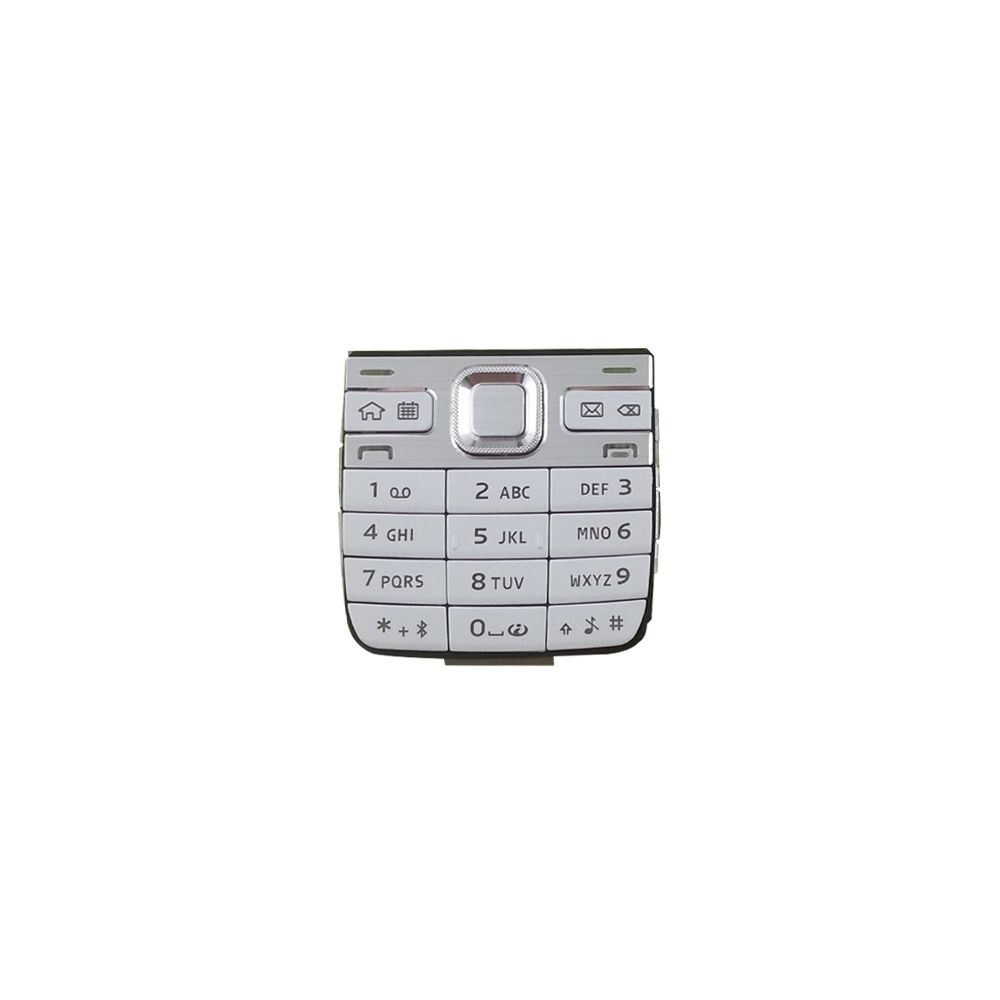 Wewoo - Clavier blanc pour Nokia E52 pièce détachée Claviers Mobile Phone remplacement du logement avec des boutons de menu / touches de presse - Autres accessoires smartphone