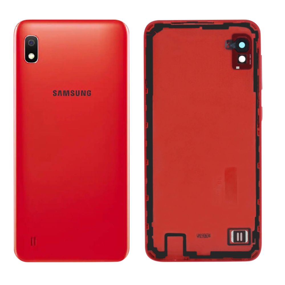 Samsung - Cache batterie Samsung Galaxy A10 Façade arrière Original Samsung rouge - Autres accessoires smartphone