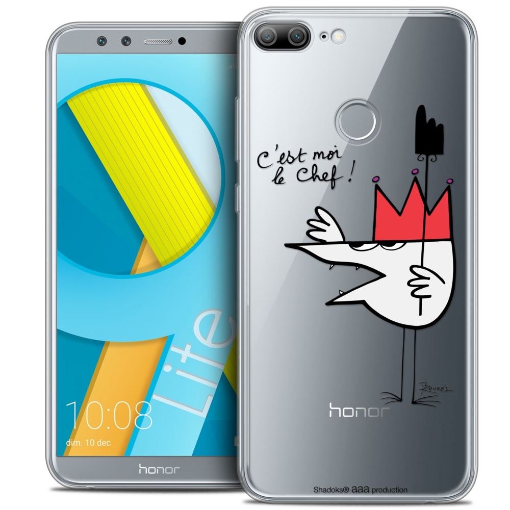 Caseink - Coque Housse Etui Pour Huawei Honor 9 LITE (5.7 ) [Crystal Gel HD Collection Les Shadoks ? Design Le Chef - Souple - Ultra Fin - Imprimé en France] - Coque, étui smartphone