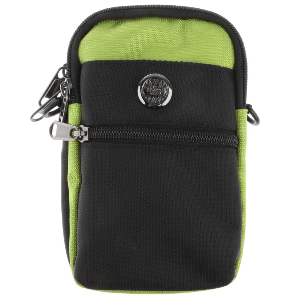 marque generique - ceinture ceinture bum sac sport voyage téléphone cellulaire cas housse bourse vert - Coque, étui smartphone