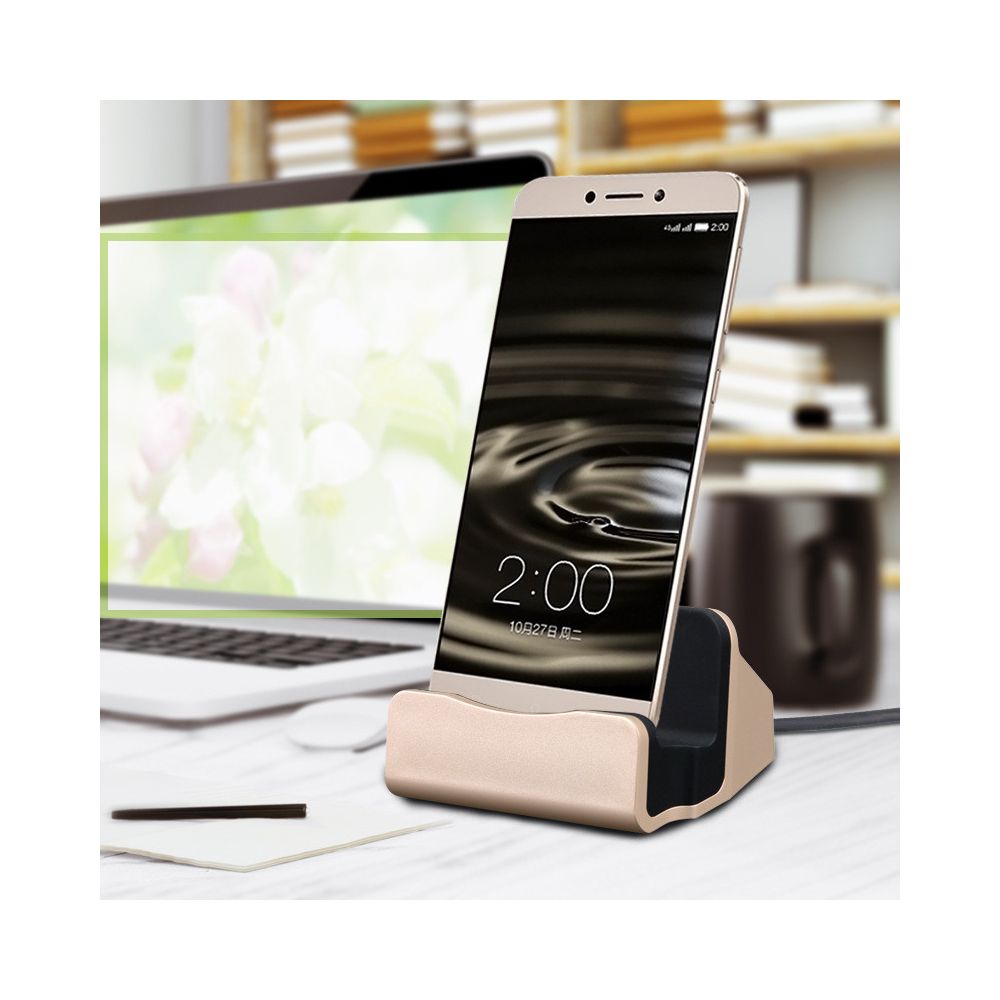 Shot - Station d'Accueil Type C pour SONY Xperia XZ1 Compact ACER Iconia Tab Smartphone Support Chargeur Bureau (NOIR) - Chargeur secteur téléphone