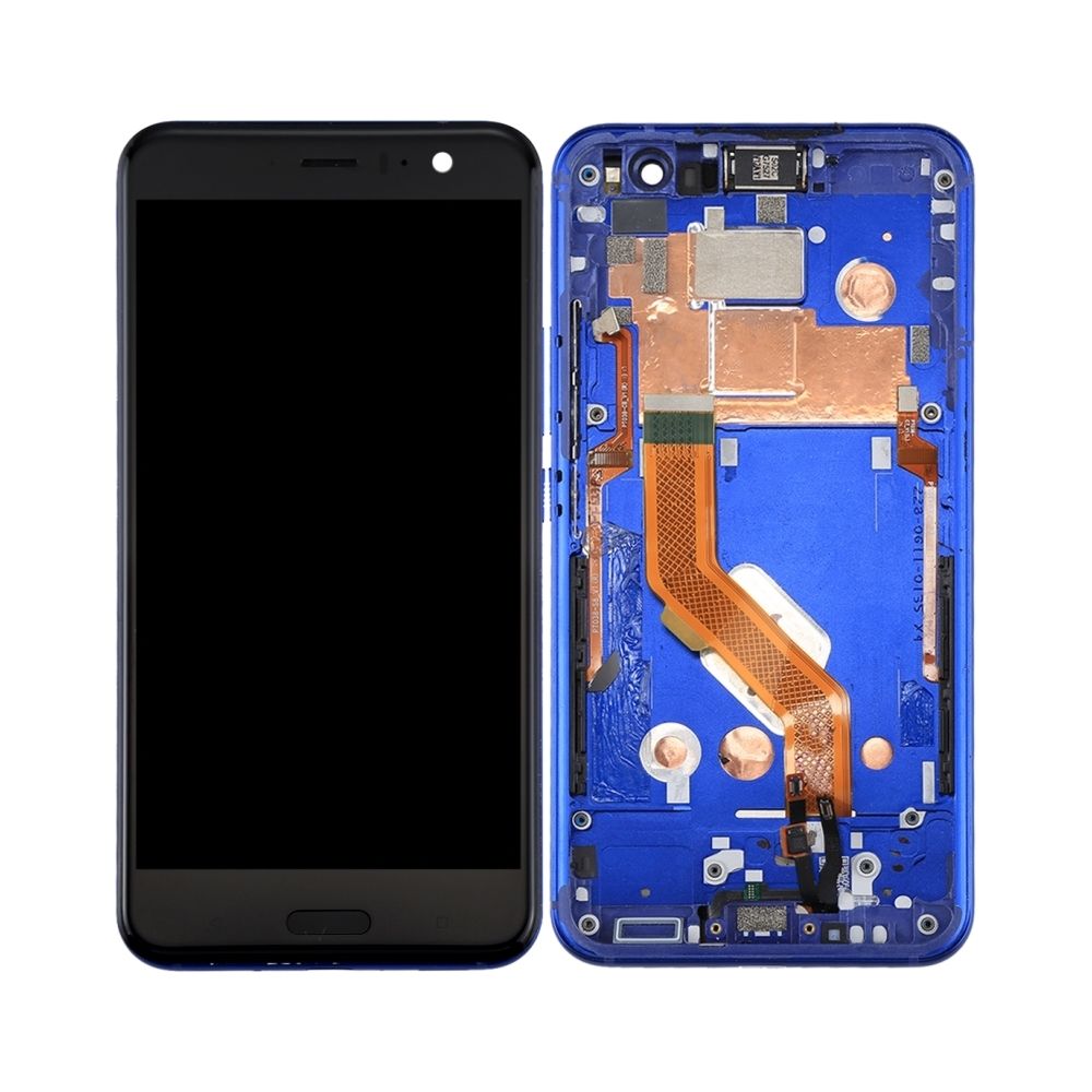 Wewoo - Pour HTC U11 écran LCD bleu foncé + tactile avec cadre Pièce détachée - Autres accessoires smartphone
