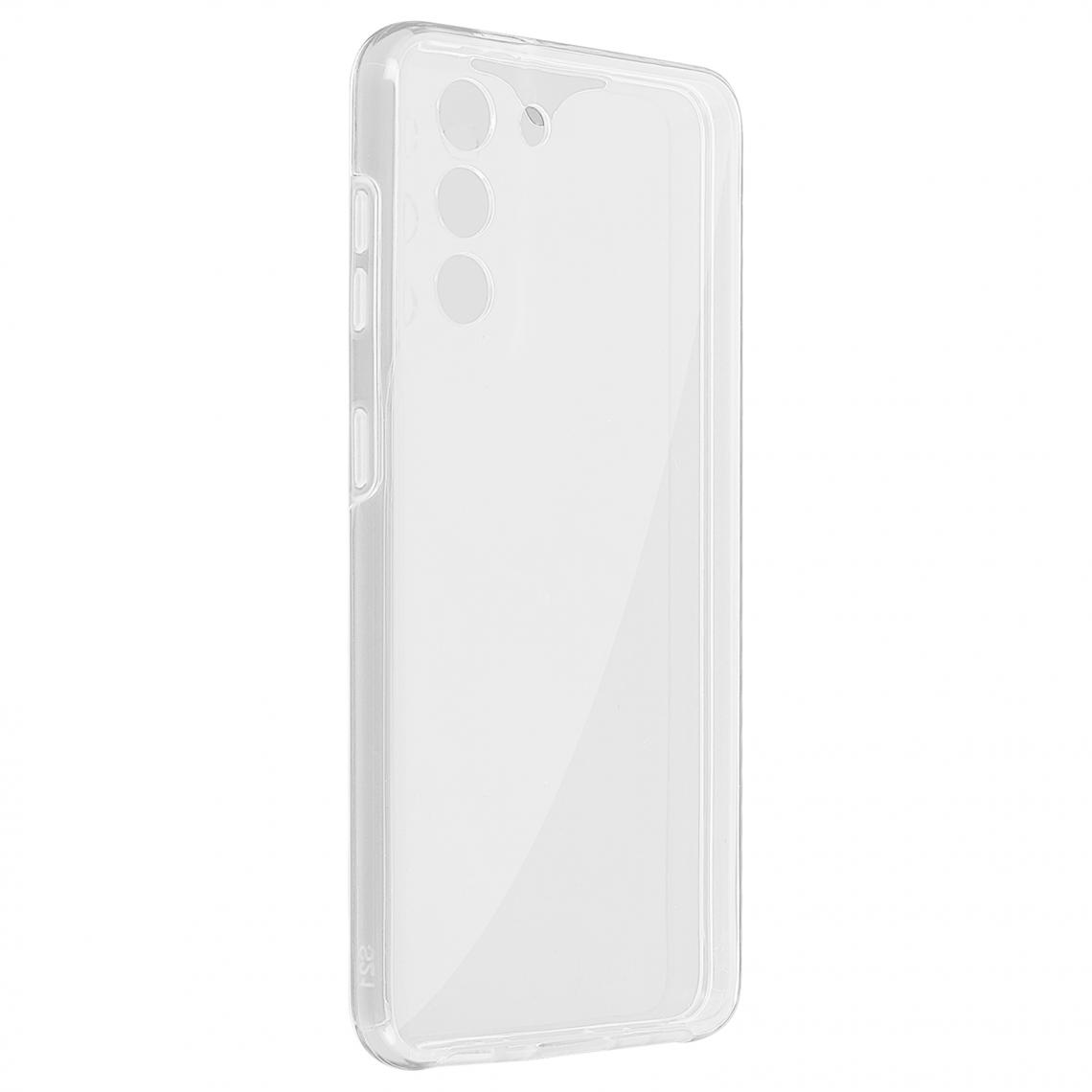 Avizar - Coque Galaxy S21 Plus Protection Arrière Rigide et Avant Souple transparent - Coque, étui smartphone