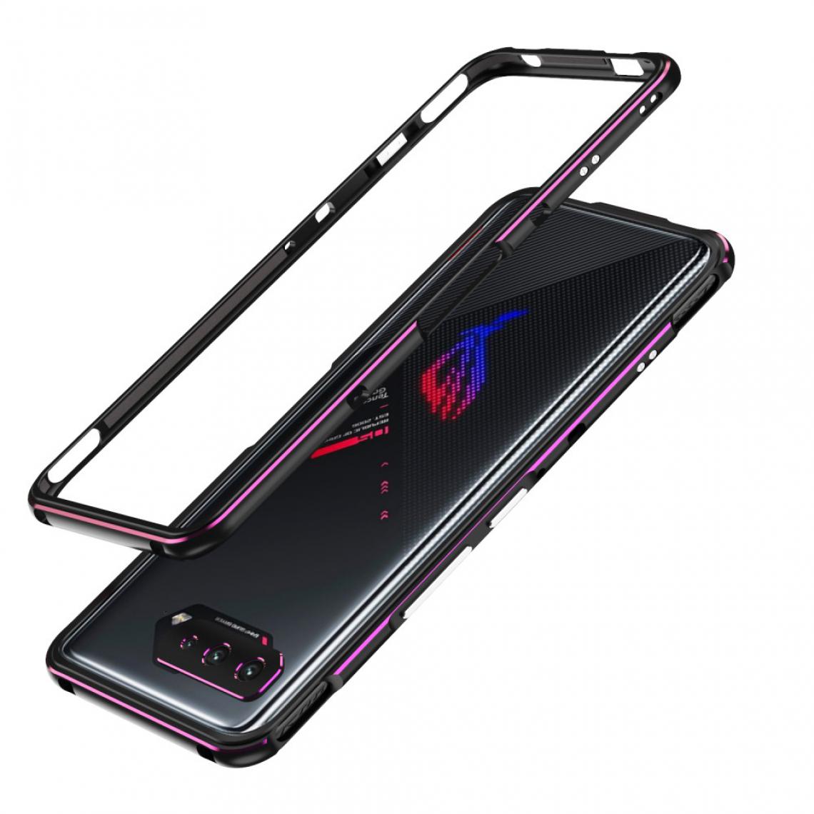Other - Bumper en métal Cadre noir/purple pour votre Asus ROG Phone 5 - Coque, étui smartphone