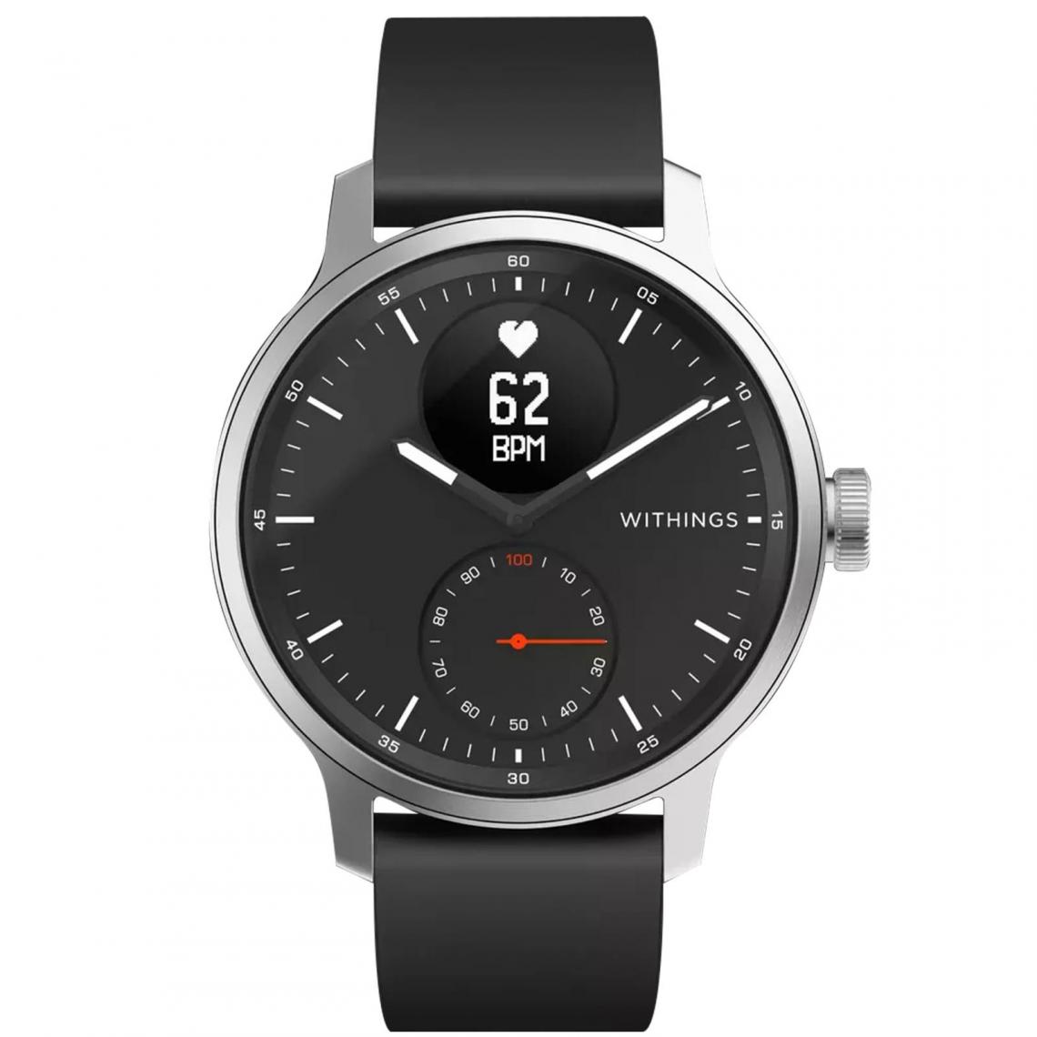 Withings - Montre Withings Scanwatch 42mm Noir - Montre connectée