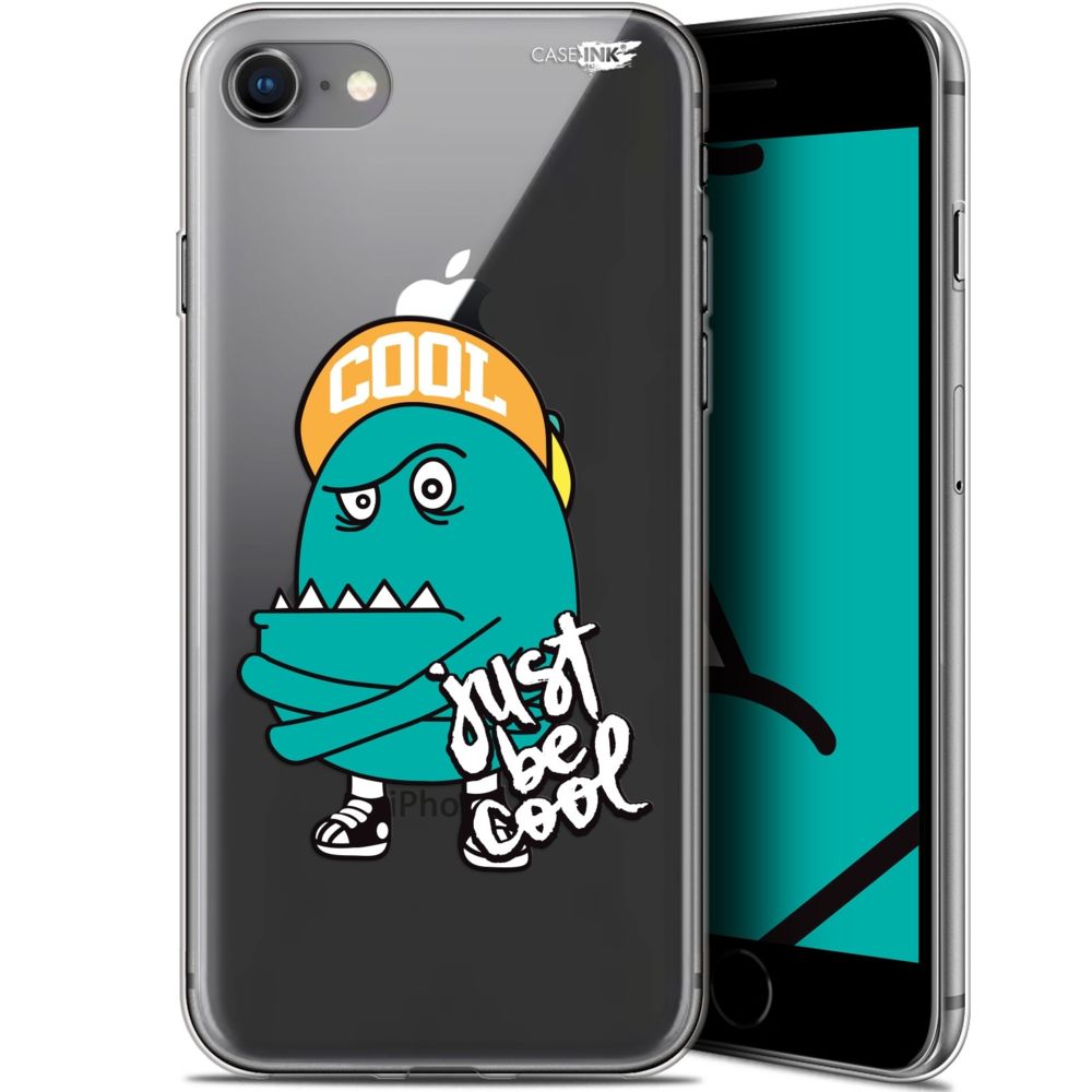 Caseink - Coque arrière Apple iPhone 7/8 (4.7 ) Gel HD [ Nouvelle Collection - Souple - Antichoc - Imprimé en France] Be Cool - Coque, étui smartphone