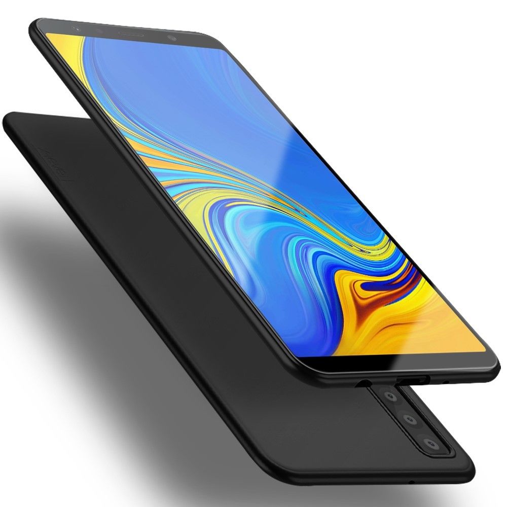 marque generique - Coque en TPU super slim matte noir pour votre Samsung Galaxy A7 (2018) A750 - Autres accessoires smartphone