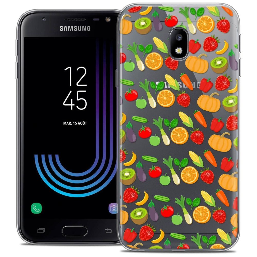 Caseink - Coque Housse Etui Samsung Galaxy J3 2017 J320 (5 ) [Crystal Gel HD Collection Foodie Design Healthy - Souple - Ultra Fin - Imprimé en France] - Coque, étui smartphone