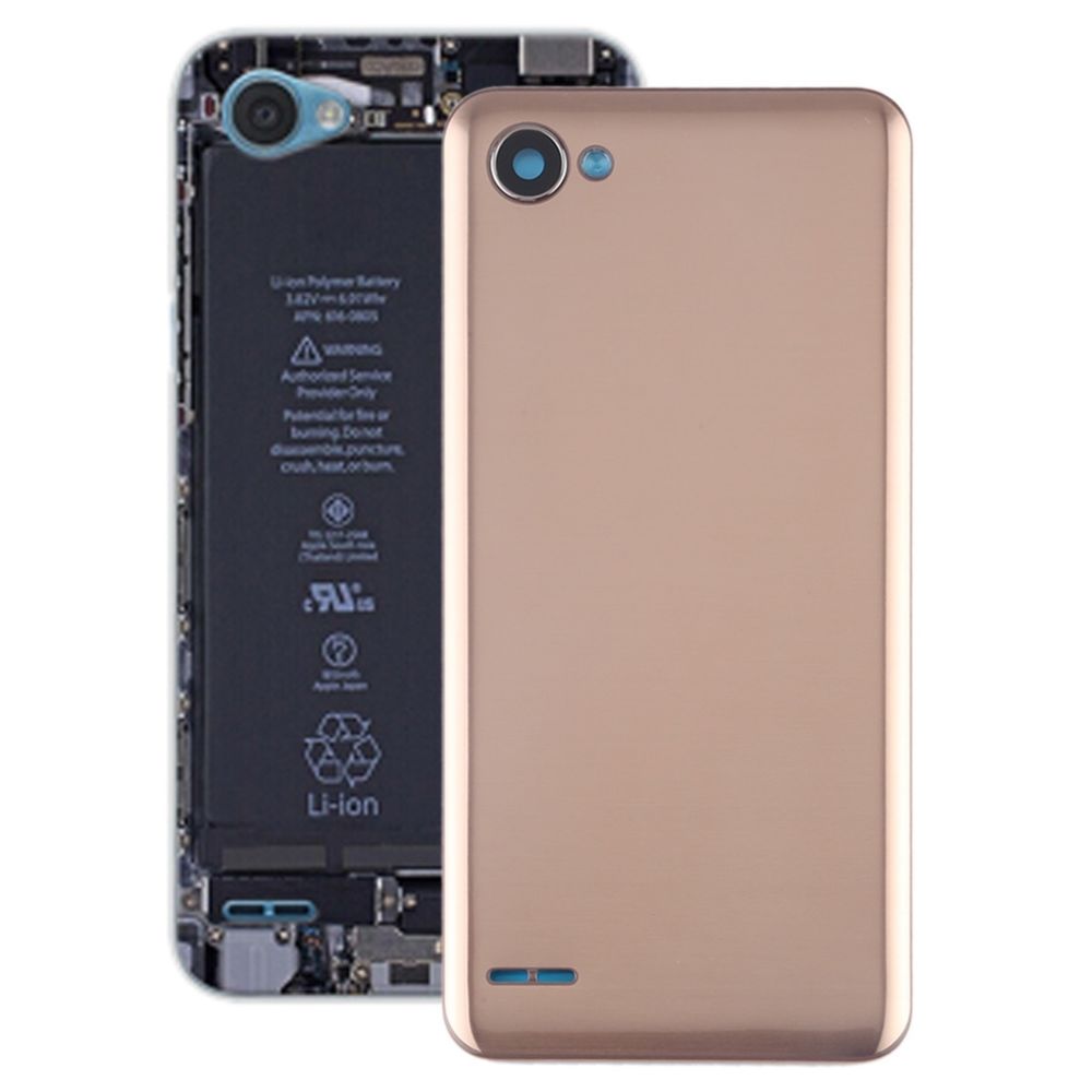 Wewoo - Cache arrière de la batterie pour LG Q6 / LG-M700 / M700 / M700A / US700 / M700H / M703 / M700Y Or - Autres accessoires smartphone