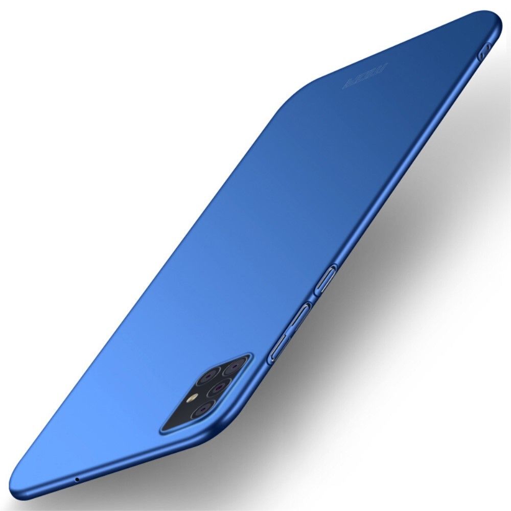 Mofi - Coque en TPU bouclier mat bleu pour votre Samsung Galaxy A51/M40S - Coque, étui smartphone