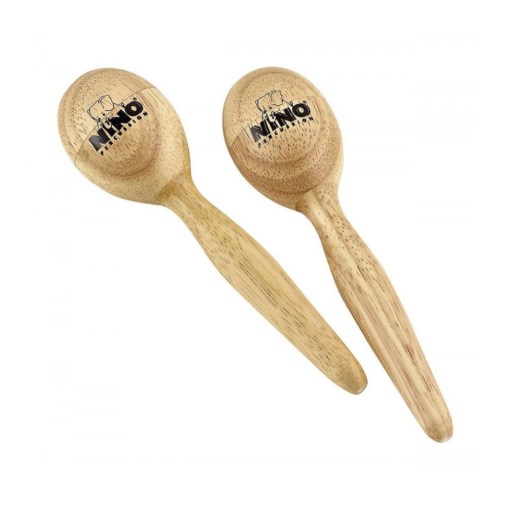 Nino - Paire de maracas ovale en bois petit modèle - NINO565 - Petites percussions