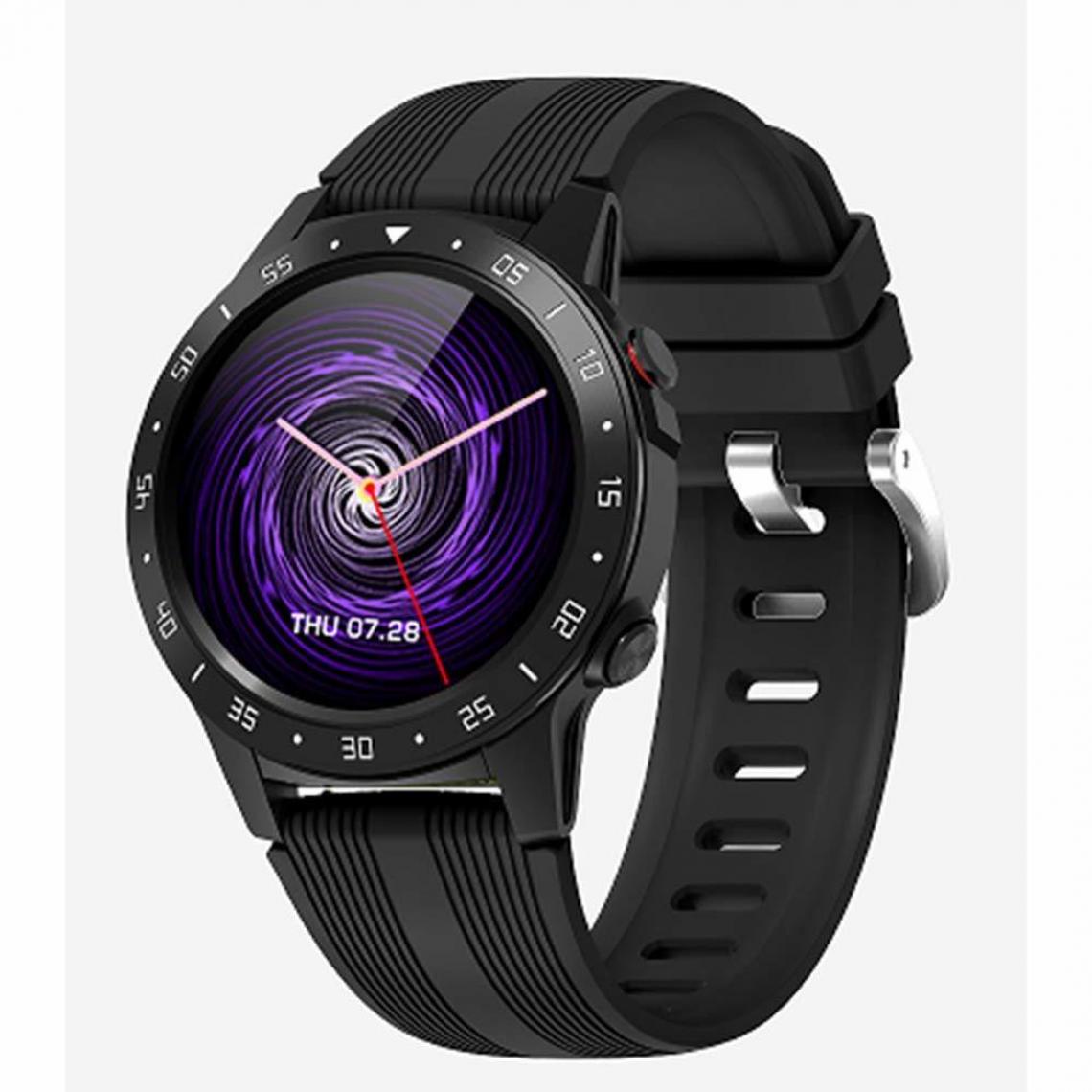 Chronotech Montres - Sport Smart watch Chronus M5S Waterproof Heart Rate Monitor Smart Watch for Android IOS(black) - Montre connectée