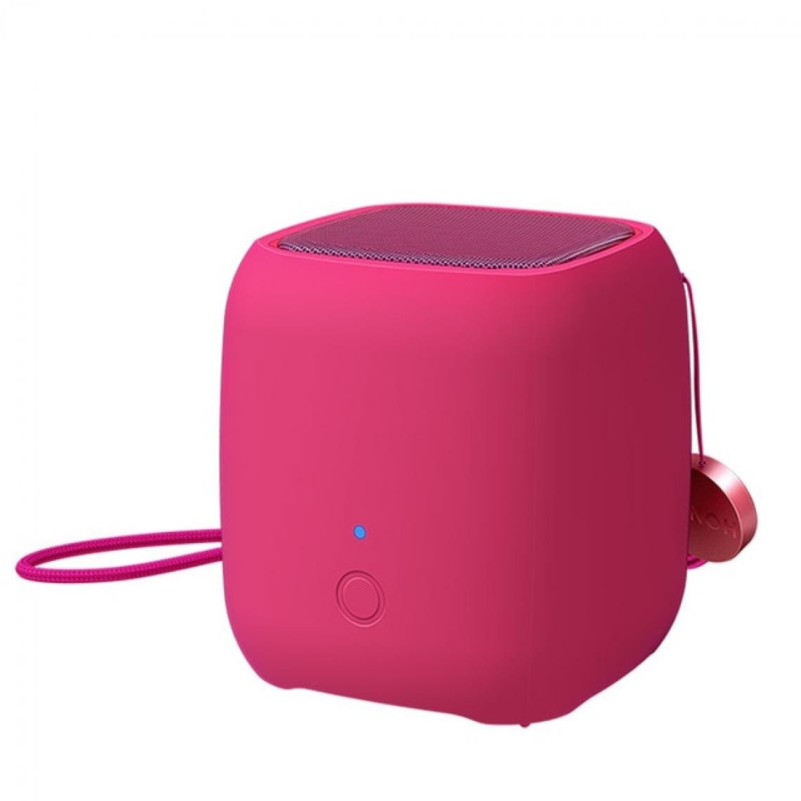 Universal - Mini haut-parleur Bluetooth sans fil IP54 étanche BT4.2 Boom Bass Dual Stéréo Portable Sport Speaker | Portable Speaker (Red) - Hauts-parleurs