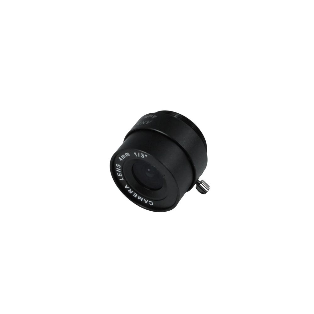 Wewoo - Lentille de caméra CCD noir pour Caméras CCD Objectif Sony 4mm 1/3 - Accessoires sécurité connectée