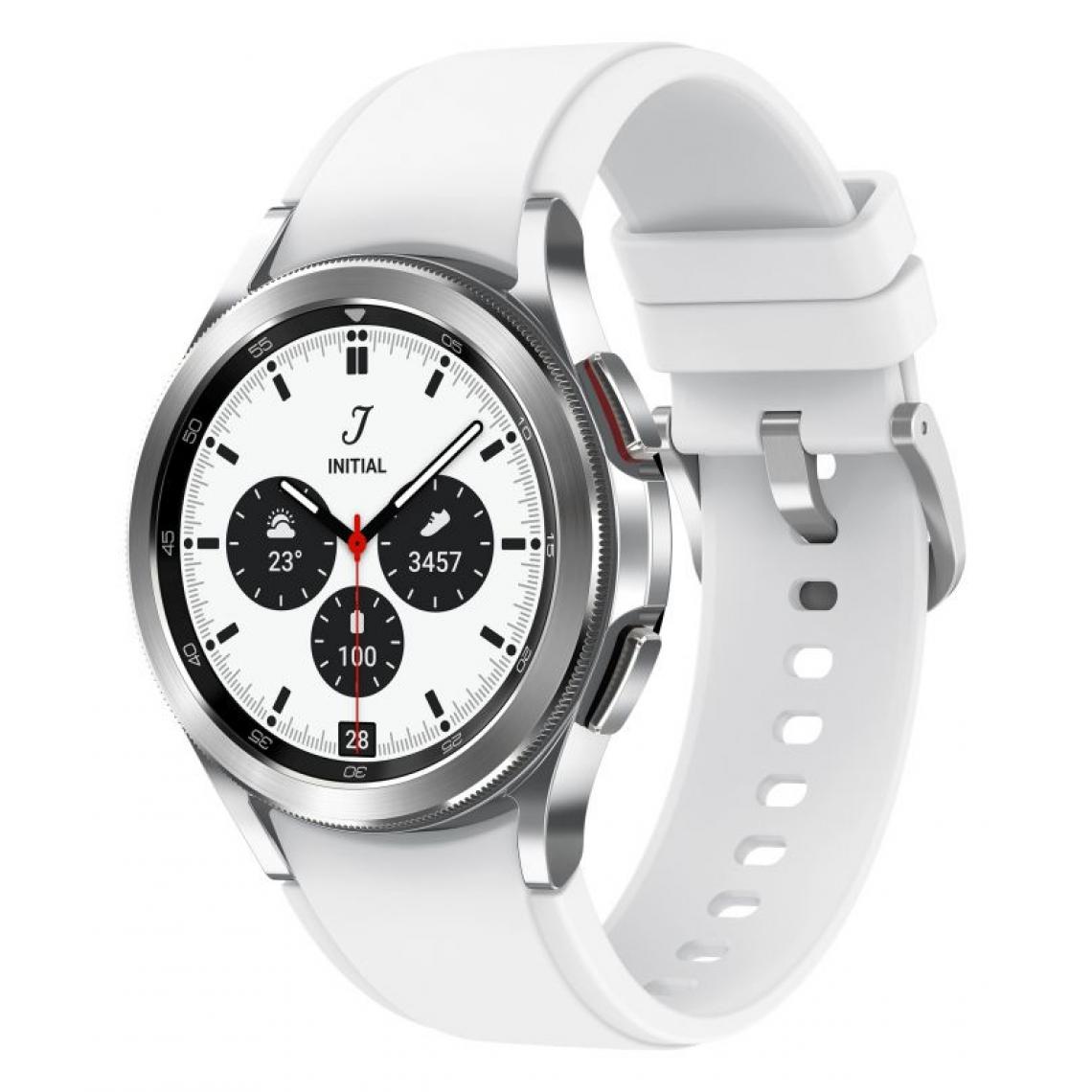 Inconnu - Samsung Galaxy Watch4 Classic 3,05 cm (1.2``) 42 mm SAMOLED Argent GPS (satellite) - Montre connectée