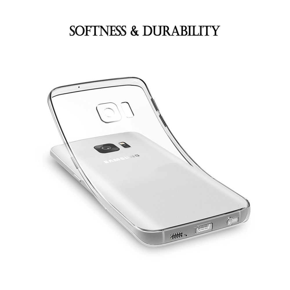 Cabling - CABLING® Coque Silicone Souple Gel Incassable Transparente Samsung Galaxy S7 Edge - Coque, étui smartphone