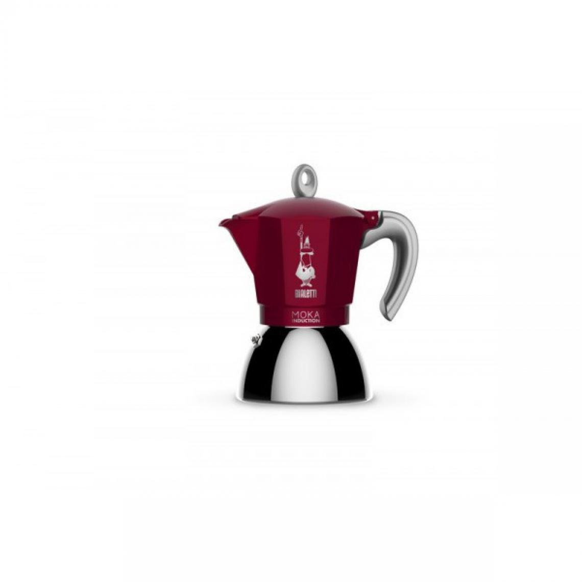 Bialetti - BIALETTI Cafetière 6 tasses Moka Induction rouge 0006946 - Expresso - Cafetière