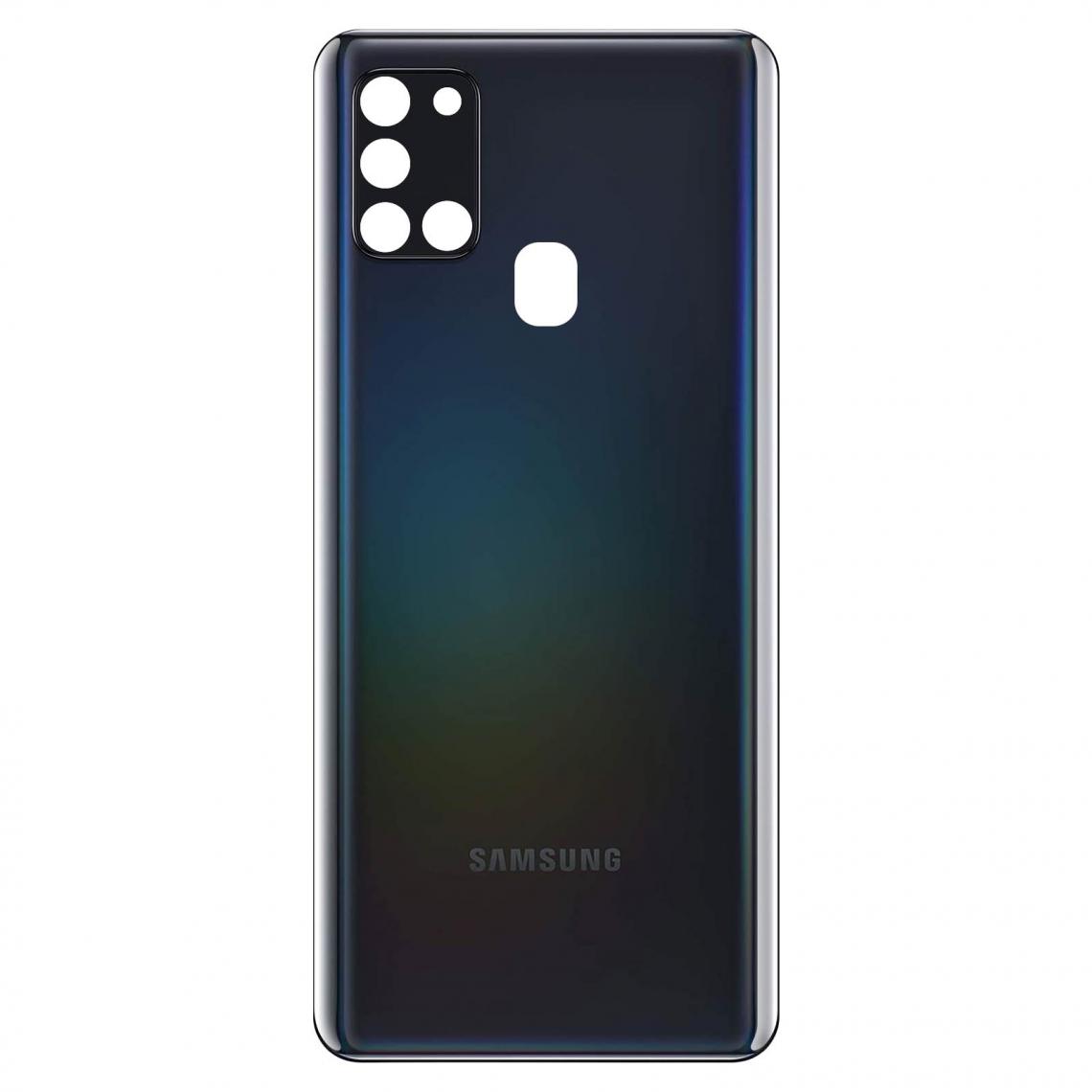 Samsung - Cache Batterie Samsung Galaxy A21s Façade Arrière Originale Samsung Noir - Autres accessoires smartphone