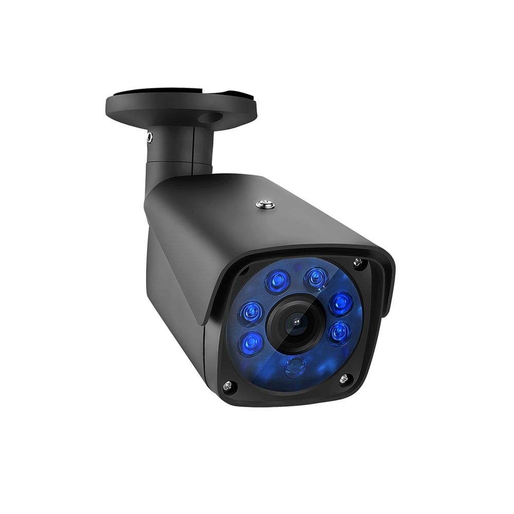 Wewoo - 633H2 / IP POE Power noir Over Ethernet Caméra de surveillance de sécurité à la maison de la IP 1080p, IP66 imperméable à l'eau, vision nocturne de et vue à distance de téléphone connexion WiFi - Caméra de surveillance connectée