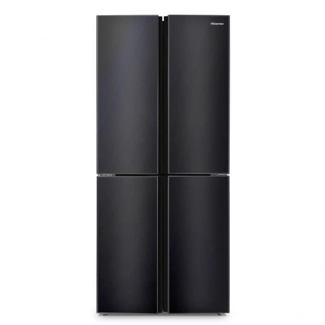 Hisense - HISENSE MQ79394FFB - Refrigerateur multi-portes 427L 278L + 149L - Froid ventile - L79.4cm x H181.7cm - Noir - Réfrigérateur américain