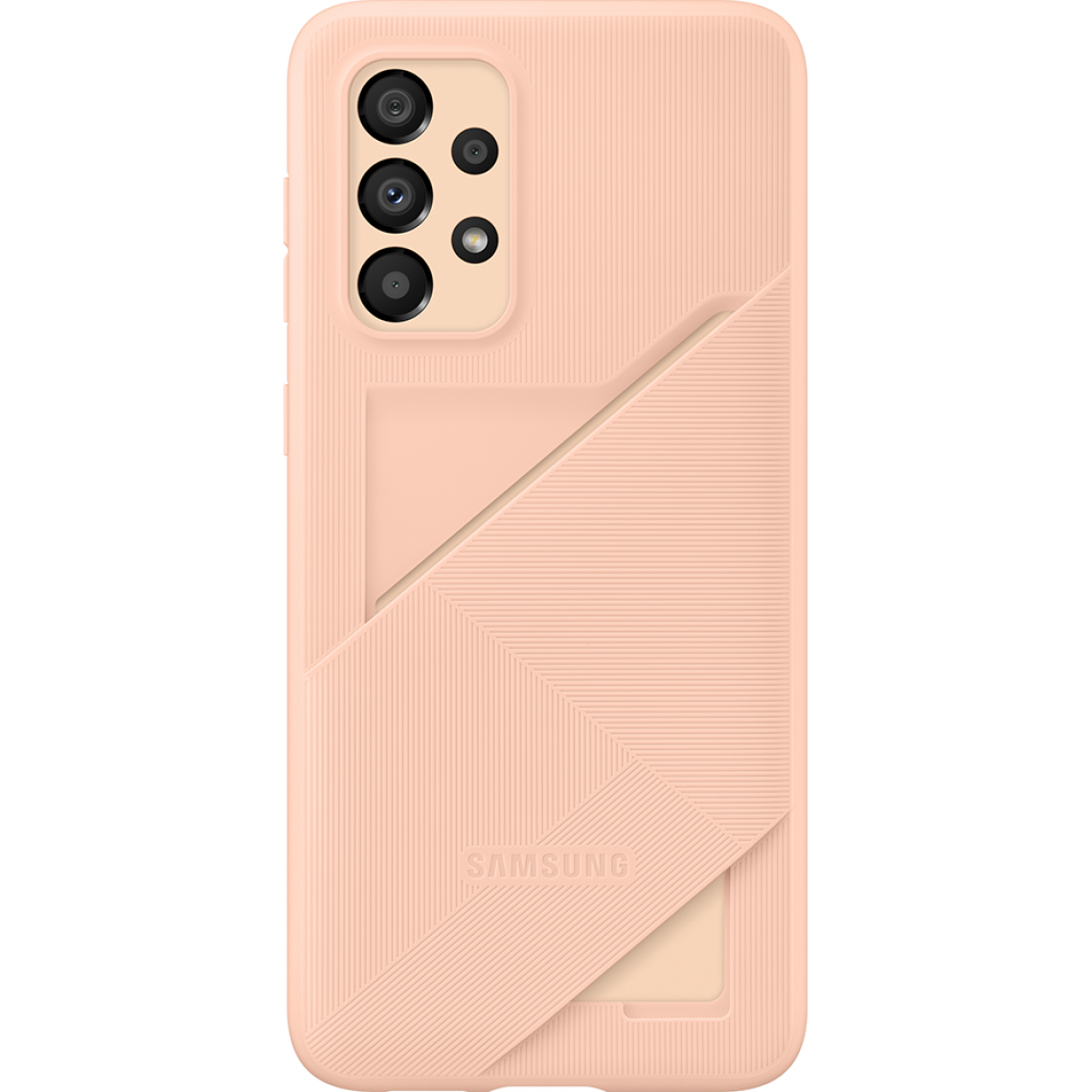 Samsung - Coque Samsung G A33 5G souple Ultra fine avec porte-carte intégrée Pêche Samsung - Autres accessoires smartphone