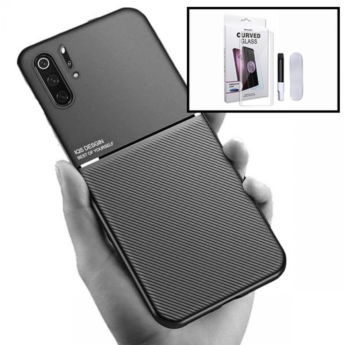 Phonecare - Kit Coque Magnetic Lux + Verre Trempé Nano Curved UV - Huawei P30 Pro New Edition - Coque, étui smartphone